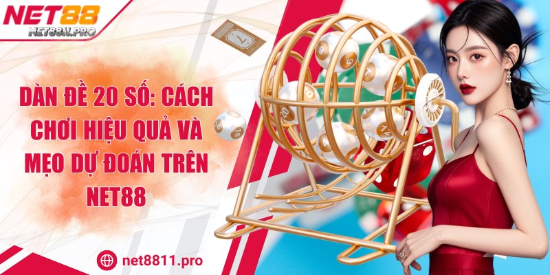 Dàn Đề 20 Số: Cách Chơi Hiệu Quả Và Mẹo Dự Đoán Trên Net88