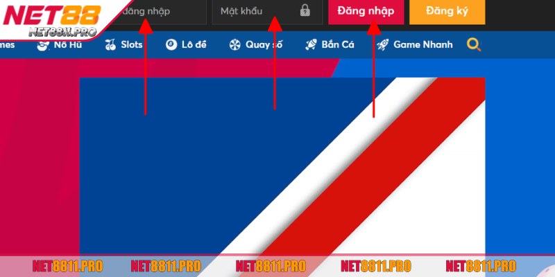 3 bước thực hiện đăng nhập Net88 đơn giản
