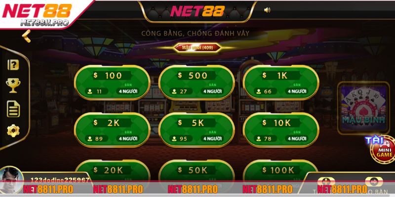 Mậu binh là game được yêu thích nhất hiện nay