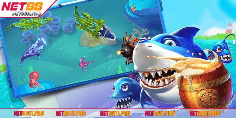 Luật Chơi Bắn Cá Từ Cơ Bản Dễ Hiểu Cho Người Mới Tại Net88 3 Nắm được cách điều khiển súng khi chơi săn thưởng